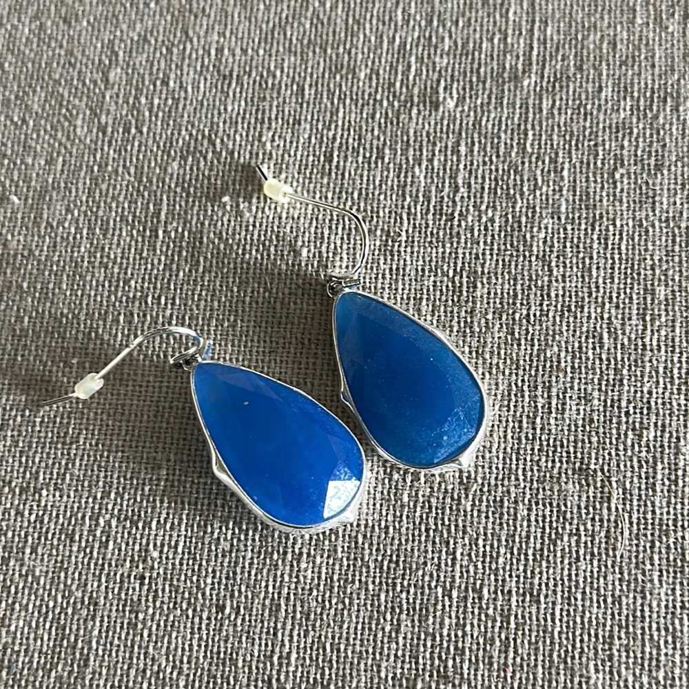 Stella & Dot Sentiment Stone Drop Earrings